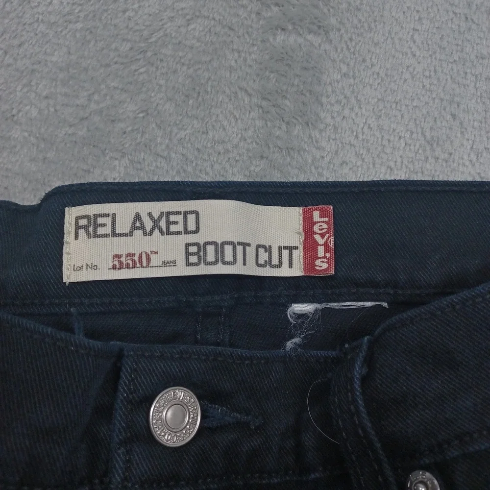 Vintage Levis 550‎ Jeans Womens 30 Black Denim 550 Relaxed Bootcut Casual